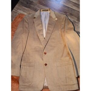 vintage 90s Warren Sewell Brown corduroy Blazer 40 Med‎